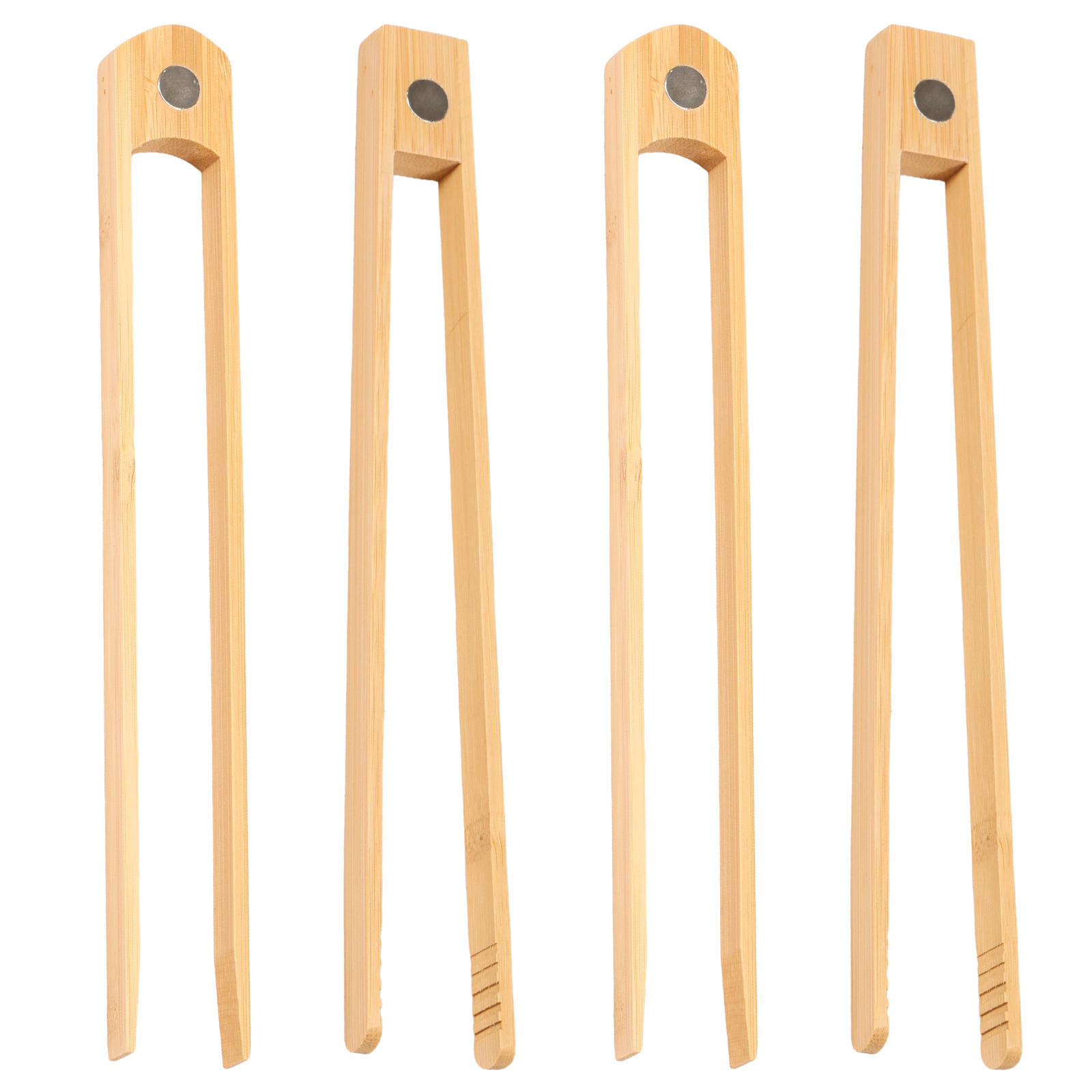 Home Cooking Set - Bamboo Toaster Tong Set Easy to