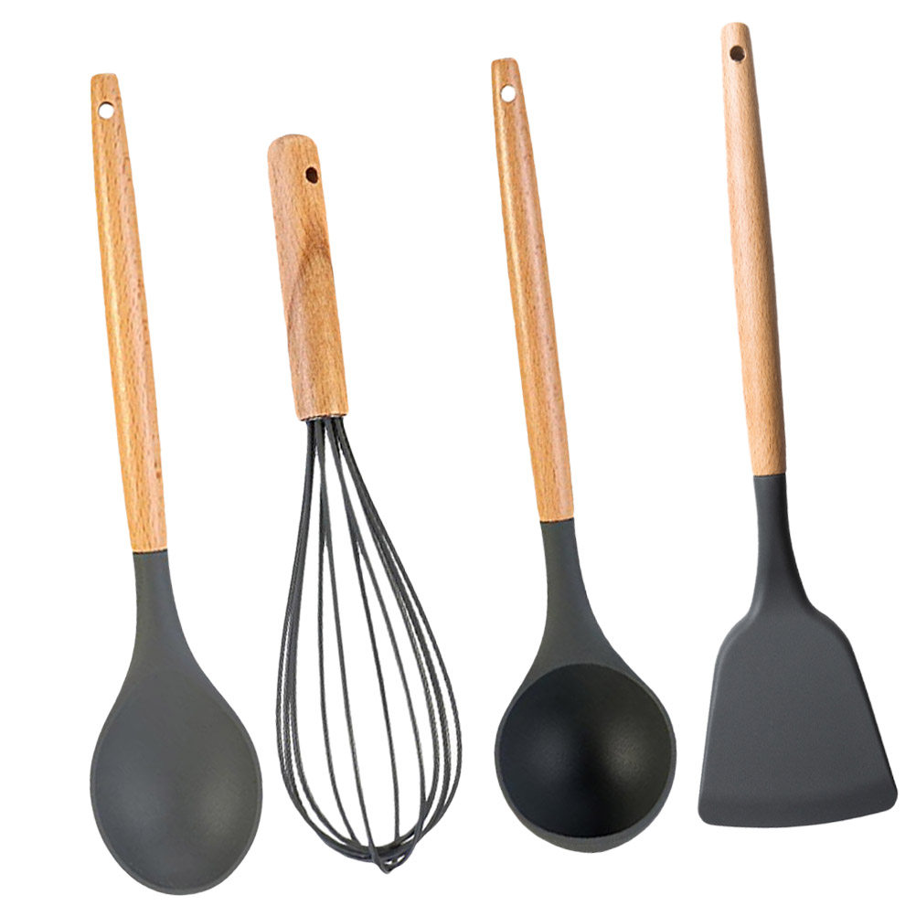 4Pcs Cooking Utensil Set Nonst - đánh giá và giá Home Cooking Utensils