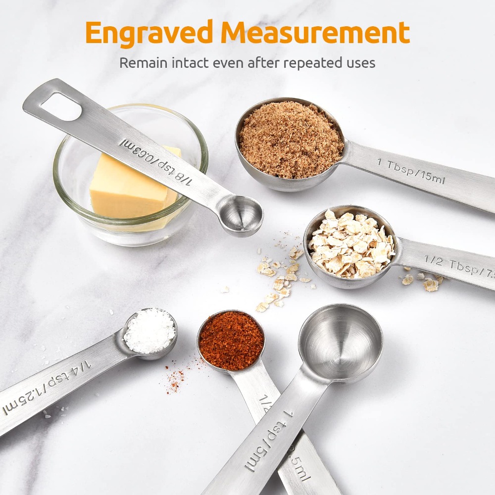 6pcs/set Food-grade Stainless  - đánh giá và giá Home Cooking Set