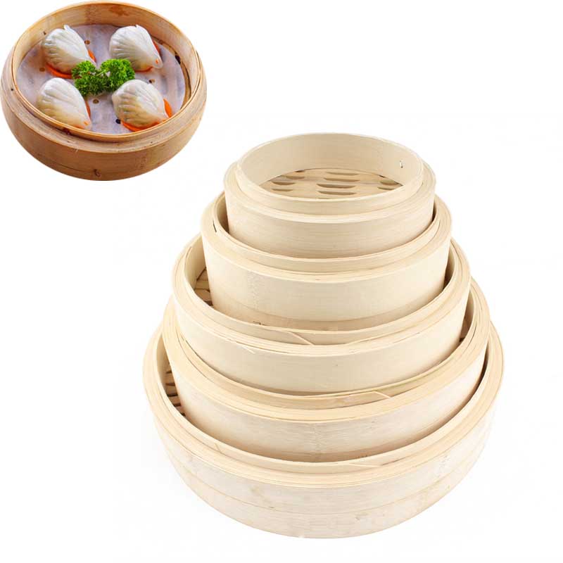 Bamboo Steamer Basket, Steamin - đánh giá và giá Steamer Bamboo Set