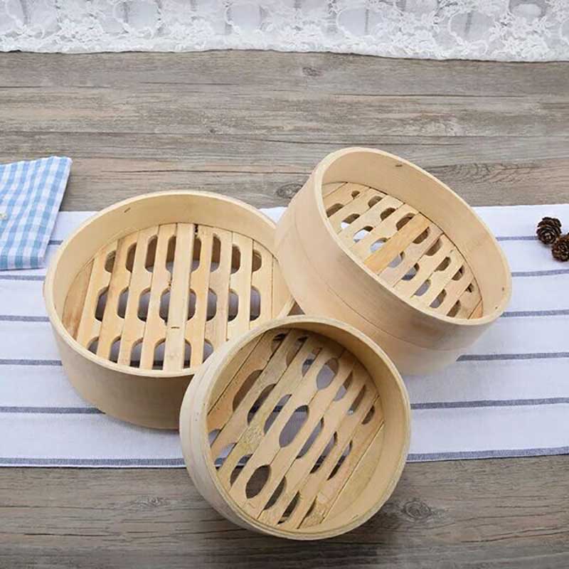 Bamboo Steamer Basket, Steamin - đánh giá và giá Steamer Bamboo Set