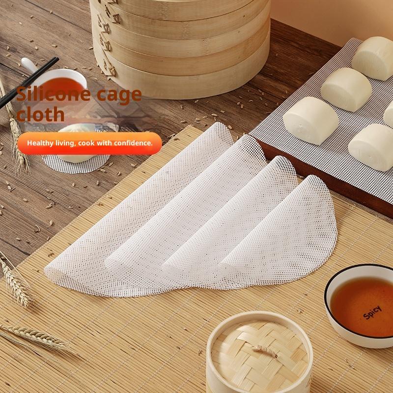 3pcs/set Reusable Silicone Non - đánh giá và giá Steamer Bamboo Set