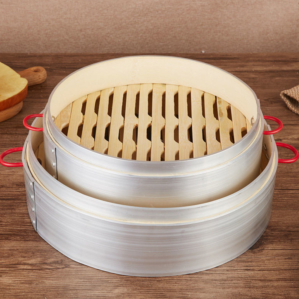 1Set Bamboo Steamer Basket Set - đánh giá và giá Steamer Bamboo Set