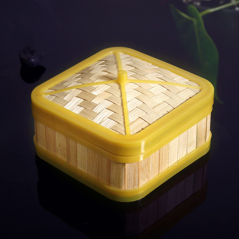 Bamboo Square Steaming Basket, - đánh giá và giá Steamer Bamboo Set