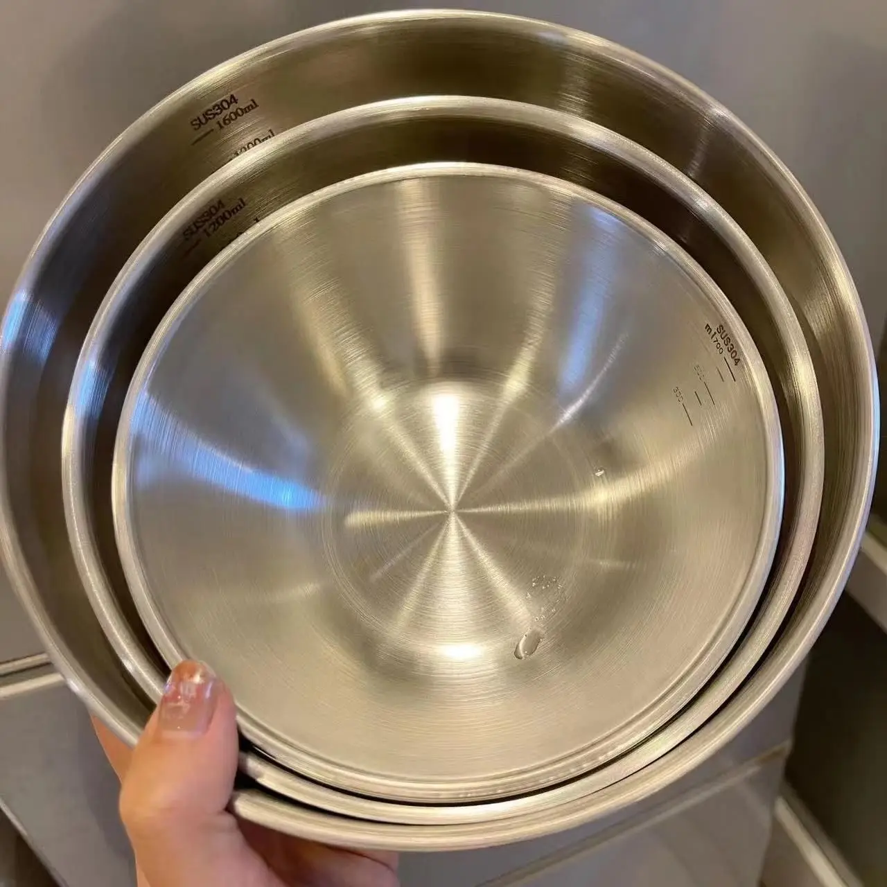 1-3 Stainless Steel Bowl Set W - đánh giá và giá Home Cooking Set