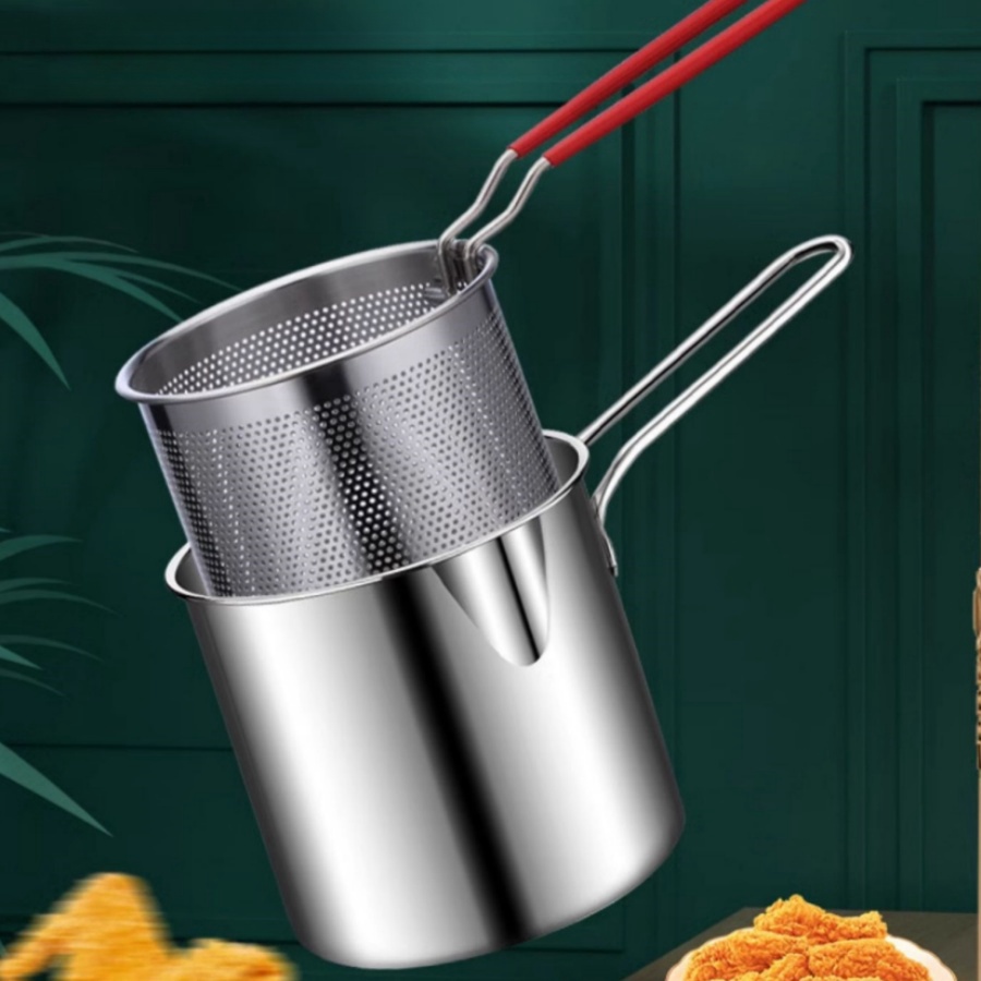 Compact Stainless Steel Deep F - đánh giá và giá Home Cooking Utensils