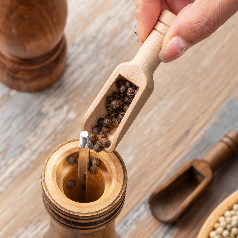 2/5PCS Wooden Coffee Scoop Set - đánh giá và giá Home Cooking Set