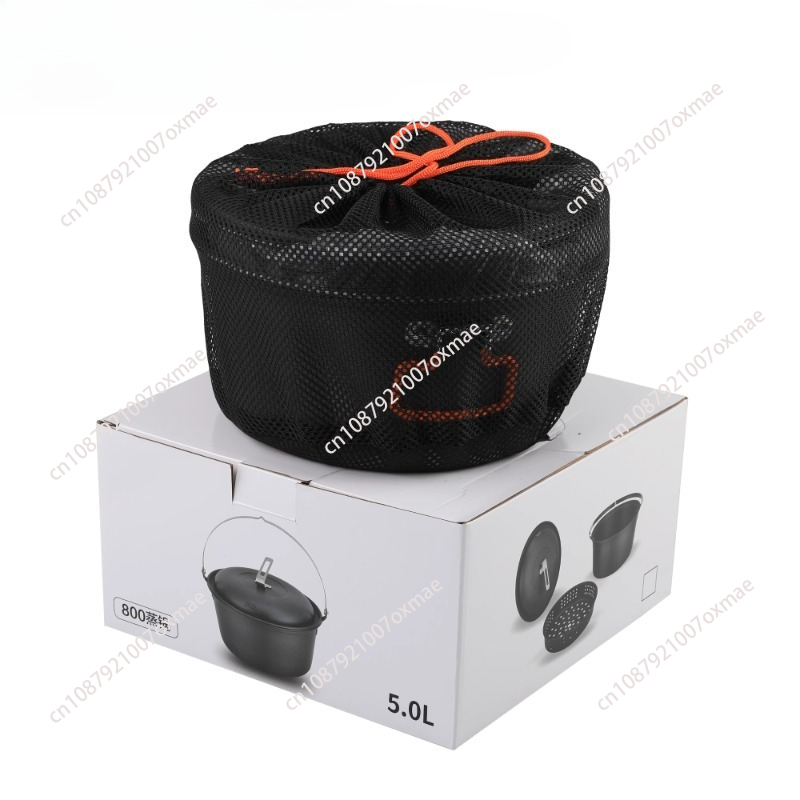 Outdoor set pot camping cookin - đánh giá và giá Steamer Bamboo Set
