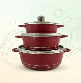 JMZ Cookware Set Granite Cooki - đánh giá và giá Home Cooking Set