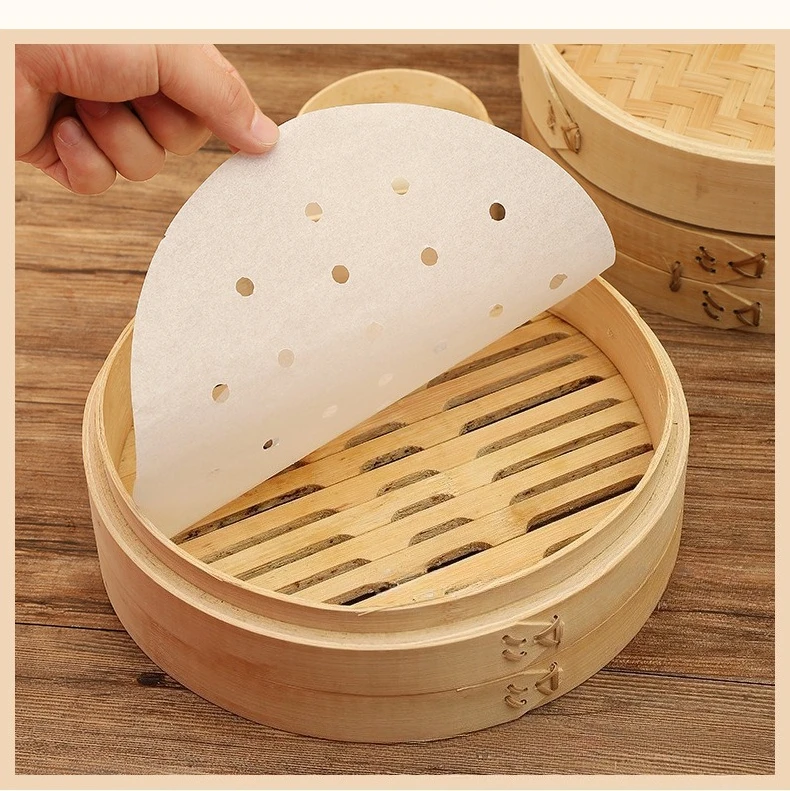 100Pcs Food Grade Disposable S - đánh giá và giá Steamer Bamboo Set