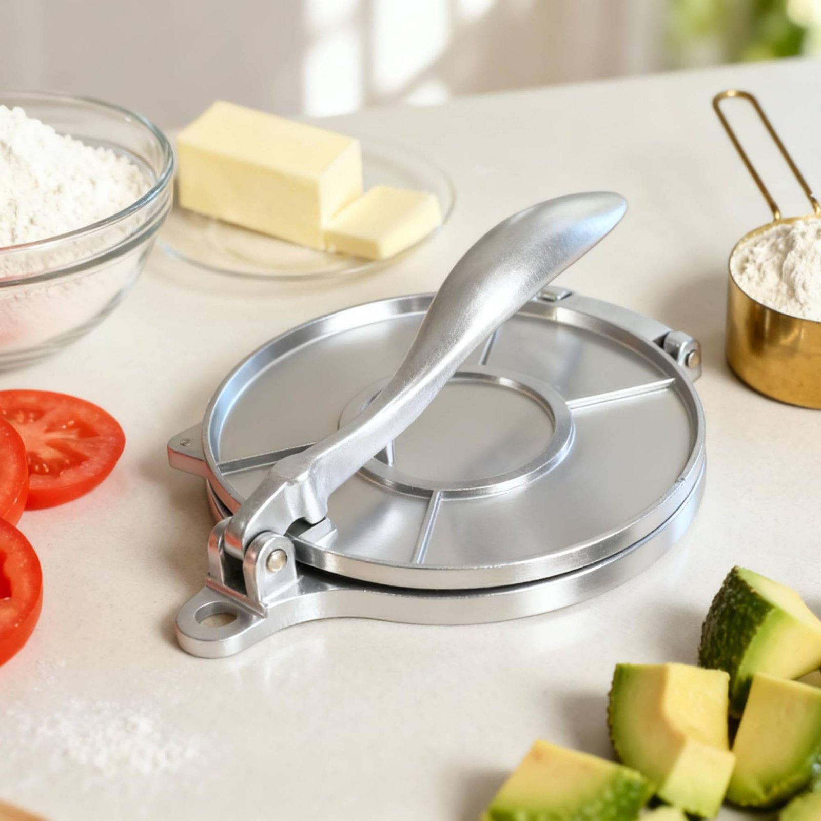 Tortilla Press Even Pressing A - đánh giá và giá Home Cooking Utensils