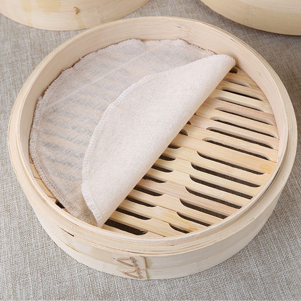 Anti-scald Steaming With Lid K - đánh giá và giá Steamer Bamboo Set